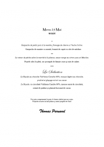 Meniu eveniment